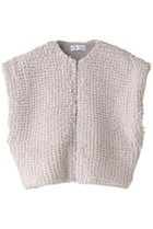 【リムアーク/RIM.ARK】のWide shoulder zip vest/ベスト ライトグレー|ID: prp329100003538416 ipo3291000000032883241