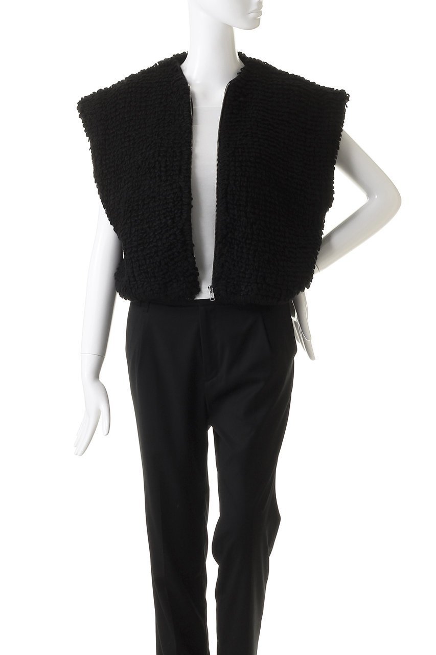 【リムアーク/RIM.ARK】のWide shoulder zip vest/ベスト 人気、トレンドファッション・服の通販 founy(ファニー) 　ファッション　Fashion　レディースファッション　Fashion for Women　アウター　Coat / Outerwear Collection　トップス・カットソー　Cut & Sew Tops　キャミソール&ノースリーブ　Camisoles & Sleeveless Tops　シャツ・ブラウス・オフィスカジュアル　Elegant Blouses & Button-Ups　ベスト&ジレ / 重ね着スタイル　Vests & Gilets　おすすめ　Recommended / Our Picks　オケージョン　Occasion Wear　スクエア　Square, Square Shape　スタイリッシュ　Stylish, Fashionable　ノースリーブ　Sleeveless, No-Sleeve　ベスト　Vest, Waistcoat　other-7|ID: prp329100003538416 ipo3291000000036902277