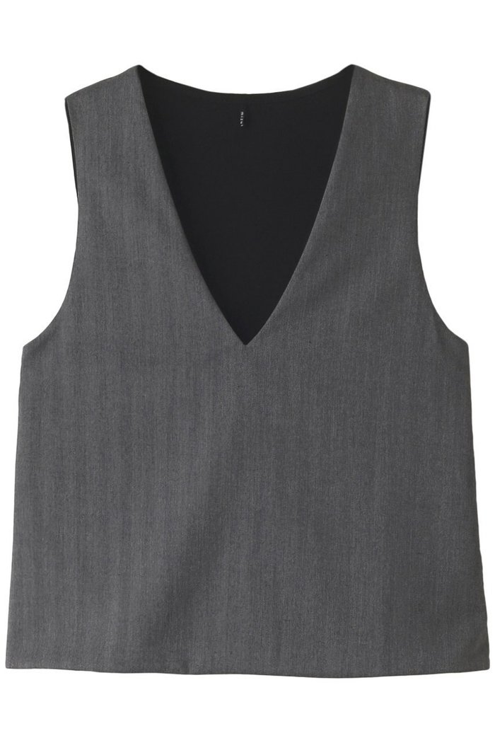 【ミズイロ インド/mizuiro ind】のcheck V neck reversible vest ベスト インテリア・キッズ・メンズ・レディースファッション・服の通販 founy(ファニー) https://founy.com/ ファッション Fashion レディースファッション WOMEN アウター Coat Outerwear ジャケット Jackets おすすめ Recommend カットソー Cut And Sew ジャケット Jacket セットアップ Set Up チェック Check ベスト Vest リバーシブル Reversible 無地 Plain Color A/W・秋冬 Aw・Autumn/Winter・Fw・Fall-Winter |ID: prp329100003540038 ipo3291000000029958361