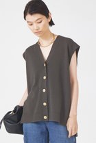 【ザ ストア バイ シー/THE STORE by C】のスムースベスト 人気、トレンドファッション・服の通販 founy(ファニー) ファッション Fashion レディースファッション WOMEN トップス・カットソー Tops/Tshirt ニット Knit Tops カーディガン Cardigans ベスト/ジレ Gilets/Vests カーディガン Cardigan ダブル Double ベスト Vest ベーシック Basic 秋 Autumn/Fall thumbnail カーキ|ID: prp329100003540096 ipo3291000000023359955