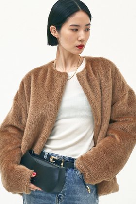 【ザ ストア バイ シー/THE STORE by C】 アルパカショートコート人気、トレンドファッション・服の通販 founy(ファニー) ファッション Fashion レディースファッション WOMEN アウター Coat Outerwear コート Coats イタリア Italy ウォーム Worm ショート Short リアル Real 再入荷 Restock/Back In Stock/Re Arrival |ID:prp329100003540104