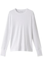 【スリー ドッツ/three dots】のスフレコットン ロングスリーブT 人気、トレンドファッション・服の通販 founy(ファニー) ファッション Fashion レディースファッション Fashion for Women トップス・カットソー Cut & Sew Tops シャツ・ブラウス・オフィスカジュアル Elegant Blouses & Button-Ups ロングTシャツ・Tシャツ Longline T-Shirts & Tees カットソー・ベーシックTシャツ Cut-and-Sewn Tops / Stretch Tees & Basics インナー Innerwear コンパクト Compact, Small Size シンプル Simple, Minimal スリーブ Sleeve, Long Sleeve / Short Sleeve ロング Long, Long-Length 人気 Popular, Best Seller thumbnail ホワイト|ID: prp329100003541763 ipo3291000000036663764