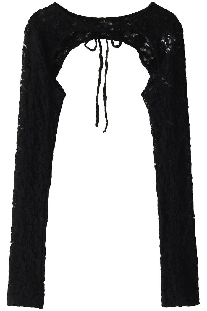 【プランク プロジェクト/PRANK PROJECT】のレースボレロ / Lace Bolero インテリア・キッズ・メンズ・レディースファッション・服の通販 founy(ファニー) https://founy.com/ ファッション Fashion レディースファッション Fashion for Women アウター Coat / Outerwear Collection ボレロ・ショート丈ジャケット / ドレス羽織りに Boleros & Short Jackets トップス・カットソー Cut & Sew Tops シャツ・ブラウス・オフィスカジュアル Elegant Blouses & Button-Ups おすすめ Recommended / Our Picks ストレッチ Stretch, Stretchy Fabric スリーブ Sleeve, Long Sleeve / Short Sleeve ノースリーブ Sleeveless, No-Sleeve ボレロ Bolero, Short Cardigan レース Lace, Lace Fabric ロング Long, Long-Length |ID: prp329100003541815 ipo3291000000032930772