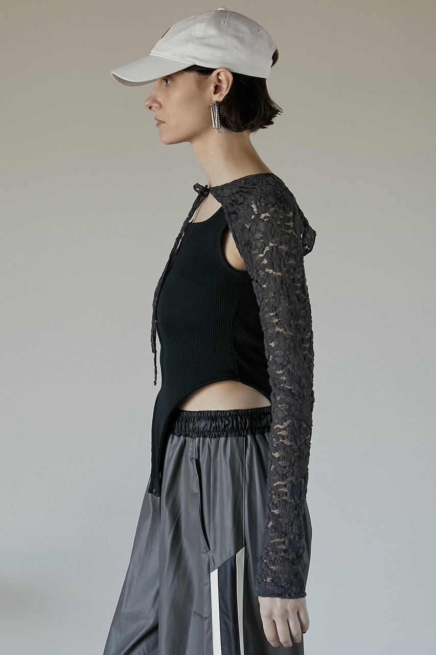 【プランク プロジェクト/PRANK PROJECT】のレースボレロ / Lace Bolero 人気、トレンドファッション・服の通販 founy(ファニー) 　ファッション　Fashion　レディースファッション　Fashion for Women　アウター　Coat / Outerwear Collection　ボレロ・ショート丈ジャケット / ドレス羽織りに　Boleros & Short Jackets　トップス・カットソー　Cut & Sew Tops　シャツ・ブラウス・オフィスカジュアル　Elegant Blouses & Button-Ups　おすすめ　Recommended / Our Picks　ストレッチ　Stretch, Stretchy Fabric　スリーブ　Sleeve, Long Sleeve / Short Sleeve　ノースリーブ　Sleeveless, No-Sleeve　ボレロ　Bolero, Short Cardigan　レース　Lace, Lace Fabric　ロング　Long, Long-Length　other-8|ID: prp329100003541815 ipo3291000000032930858