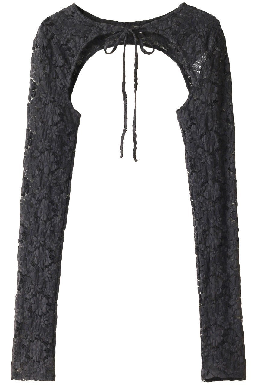 【プランク プロジェクト/PRANK PROJECT】のレースボレロ / Lace Bolero インテリア・キッズ・メンズ・レディースファッション・服の通販 founy(ファニー) 　ファッション　Fashion　レディースファッション　Fashion for Women　アウター　Coat / Outerwear Collection　ボレロ・ショート丈ジャケット / ドレス羽織りに　Boleros & Short Jackets　トップス・カットソー　Cut & Sew Tops　シャツ・ブラウス・オフィスカジュアル　Elegant Blouses & Button-Ups　おすすめ　Recommended / Our Picks　ストレッチ　Stretch, Stretchy Fabric　スリーブ　Sleeve, Long Sleeve / Short Sleeve　ノースリーブ　Sleeveless, No-Sleeve　ボレロ　Bolero, Short Cardigan　レース　Lace, Lace Fabric　ロング　Long, Long-Length　GRY(グレー)|ID: prp329100003541815 ipo3291000000035823977