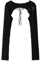 【プランク プロジェクト/PRANK PROJECT】のレースボレロ / Lace Bolero 人気、トレンドファッション・服の通販 founy(ファニー) ファッション Fashion レディースファッション Fashion for Women アウター Coat / Outerwear Collection ボレロ・ショート丈ジャケット / ドレス羽織りに Boleros & Short Jackets トップス・カットソー Cut & Sew Tops シャツ・ブラウス・オフィスカジュアル Elegant Blouses & Button-Ups おすすめ Recommended / Our Picks ストレッチ Stretch, Stretchy Fabric スリーブ Sleeve, Long Sleeve / Short Sleeve ノースリーブ Sleeveless, No-Sleeve ボレロ Bolero, Short Cardigan レース Lace, Lace Fabric ロング Long, Long-Length thumbnail BLK(ブラック)|ID: prp329100003541815 ipo3291000000036725815
