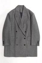 【プランク プロジェクト/PRANK PROJECT】の【UNISEX】スーパー130テーラードジャケットコート / Super 130 Tailored Jacket Coat GRY(グレー)|ID:prp329100003541820