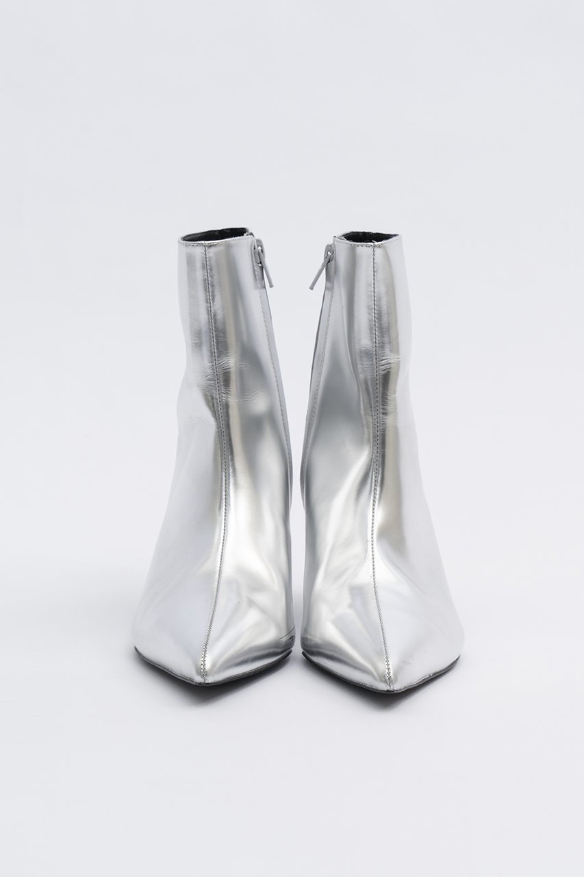 【プランク プロジェクト/PRANK PROJECT】のポインテッドトゥショートブーツ / Pointed-toe Short Boots 人気、トレンドファッション・服の通販 founy(ファニー) 　ファッション　Fashion　レディースファッション　WOMEN　アシンメトリー　Asymmetry　ガラス　Glass　ショート　Short　トレンド　Trend　プレート　Plate　今季　This Season　other-2|ID: prp329100003541823 ipo3291000000031399445