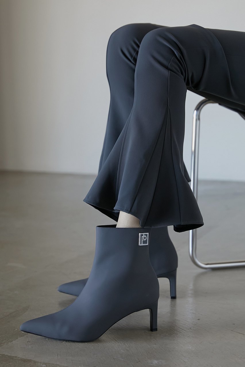 【プランク プロジェクト/PRANK PROJECT】のポインテッドトゥショートブーツ / Pointed-toe Short Boots 人気、トレンドファッション・服の通販 founy(ファニー) 　ファッション　Fashion　レディースファッション　Fashion for Women　アシンメトリー　Asymmetrical Style　ガラス　Glass, Glassware　ショート　Short, Short Length　トレンド　Trend, Trending Now　プレート　Plate, Dish　今季　This Season, Current Season　other-8|ID: prp329100003541823 ipo3291000000032772193