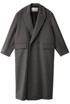 【プランク プロジェクト/PRANK PROJECT】のカシミアビーバーダブルチェスターコート / Cashmere Beaver Double Chester Coat GRY(グレー)|ID: prp329100003541824 ipo3291000000032920661