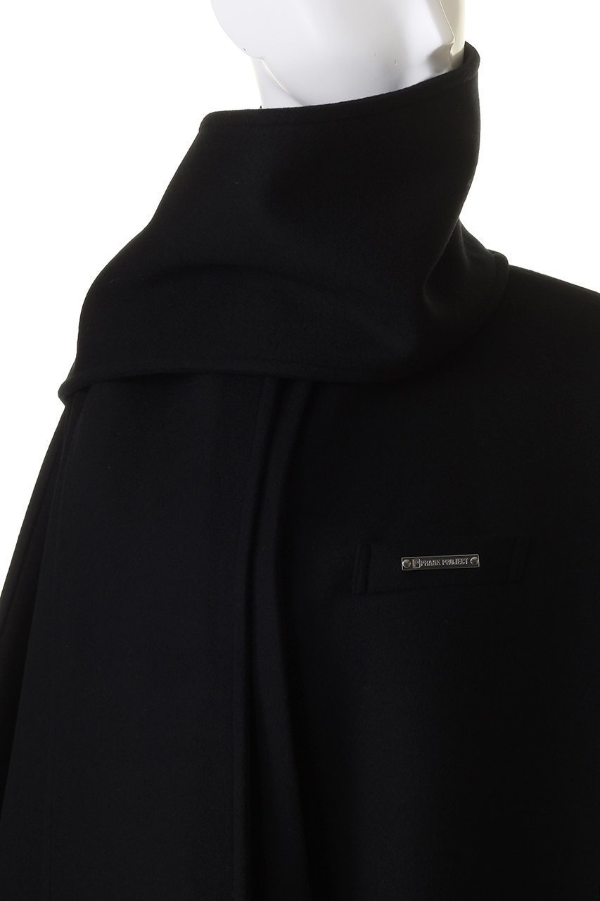 【プランク プロジェクト/PRANK PROJECT】のスーパー140ウールポンチョコート / Super 140 Wool Poncho Coat 人気、トレンドファッション・服の通販 founy(ファニー) 　ファッション　Fashion　レディースファッション　Fashion for Women　アウター　Coat / Outerwear Collection　コート・ロングコート・ピーコート　Long Coats, Peacoats & More　ポンチョ・ケープコート　Ponchos & Capes　ショート　Short, Short Length　スタンド　Stand Collar, Upright Stand　ビッグ　Big, Oversized　ポケット　Pocket, Pocket Detail　マフラー　Scarf, Muffler　ロング　Long, Long-Length　防寒　Cold Protection, Winter-Ready　other-5|ID: prp329100003541828 ipo3291000000032914469