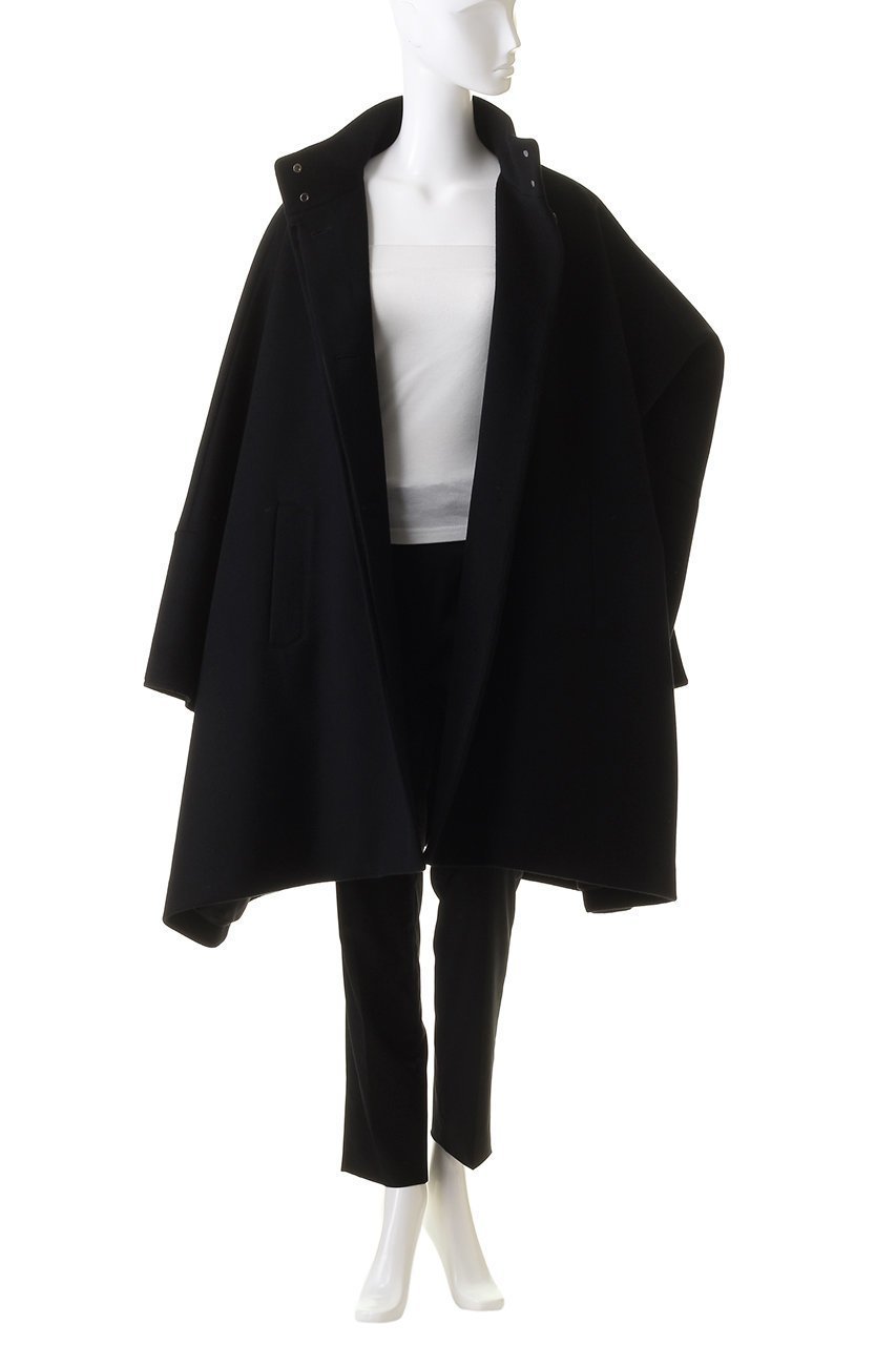 【プランク プロジェクト/PRANK PROJECT】のスーパー140ウールポンチョコート / Super 140 Wool Poncho Coat 人気、トレンドファッション・服の通販 founy(ファニー) 　ファッション　Fashion　レディースファッション　Fashion for Women　アウター　Coat / Outerwear Collection　コート・ロングコート・ピーコート　Long Coats, Peacoats & More　ポンチョ・ケープコート　Ponchos & Capes　ショート　Short, Short Length　スタンド　Stand Collar, Upright Stand　ビッグ　Big, Oversized　ポケット　Pocket, Pocket Detail　マフラー　Scarf, Muffler　ロング　Long, Long-Length　防寒　Cold Protection, Winter-Ready　other-7|ID: prp329100003541828 ipo3291000000032914489
