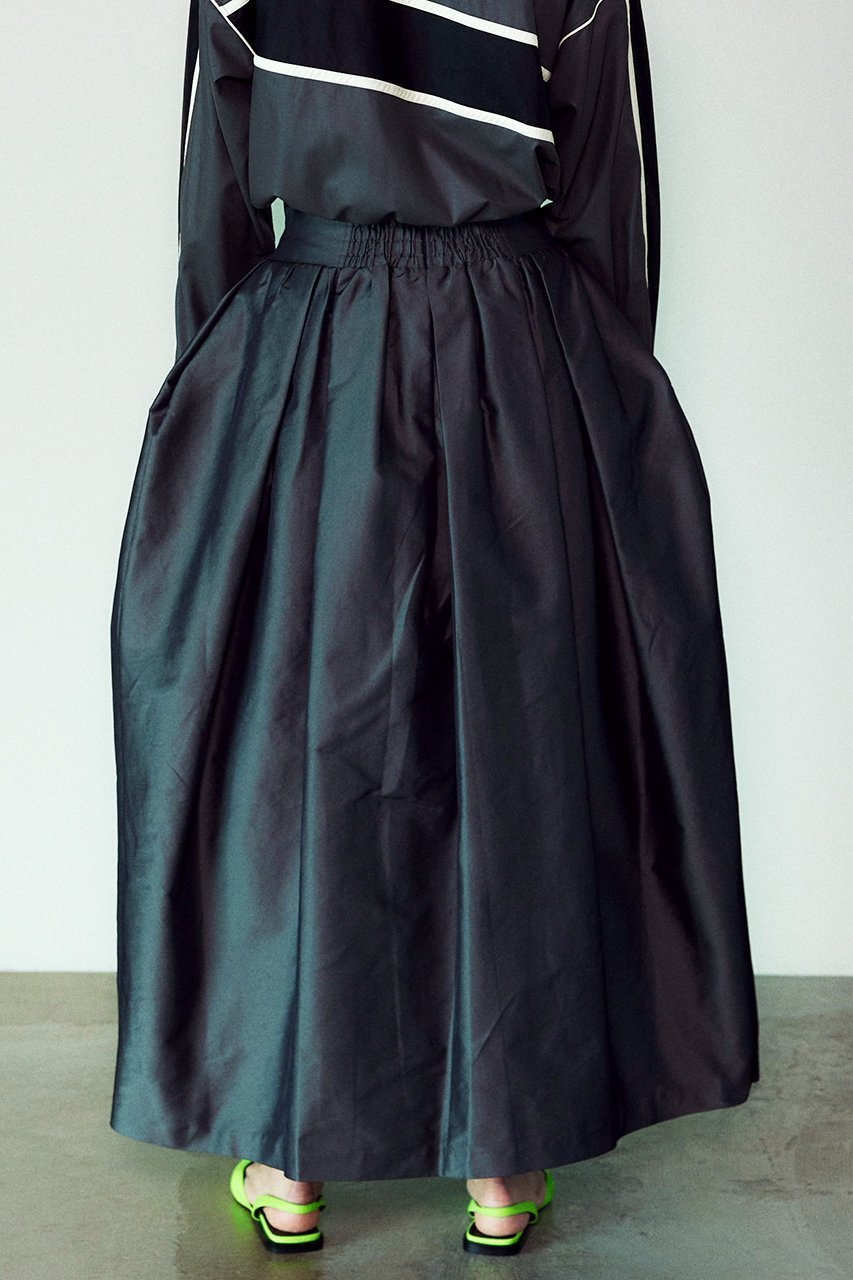 【プランク プロジェクト/PRANK PROJECT】のマルチファブリックボリュームスカート / Multi Fabric Voluminous Skirt 人気、トレンドファッション・服の通販 founy(ファニー) 　ファッション　Fashion　レディースファッション　Fashion for Women　スカート　Skirts　ロングスカート　Long Skirts / Maxi & Midi Skirts　コンパクト　Compact, Small Size　シャンブレー　Chambray, Denim-Like Fabric　チュール　Tulip, Tulip Motif　ロング　Long, Long-Length　エレガント 上品　Elegant　other-8|ID: prp329100003541832 ipo3291000000035954400