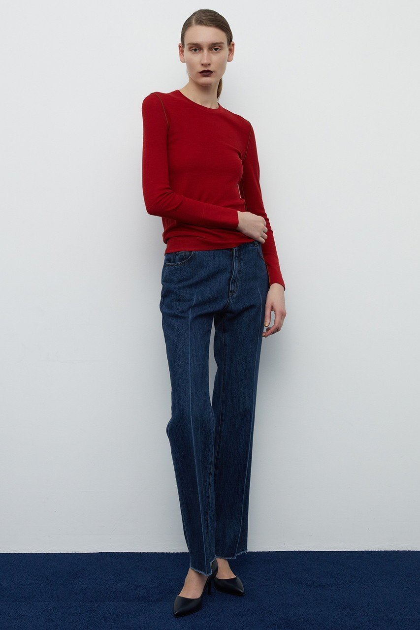 【ベイジ,/BEIGE,】のFORD (フォード)/クルーネックニット 人気、トレンドファッション・服の通販 founy(ファニー) 　ファッション　Fashion　レディースファッション　Fashion for Women　トップス・カットソー　Cut & Sew Tops　ニット　Knit Tops & Sweaters　カジュアルプルオーバー・ニットトップス　Pullovers & Knit Tops / Casual Pullovers　インナー　Innerwear　シンプル　Simple, Minimal　other-6|ID: prp329100003541866 ipo3291000000036490810