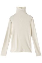 【ベイジ,/BEIGE,】のFORD (フォード)/ハイネックニット ホワイト×キャメル|ID: prp329100003541867 ipo3291000000036098889