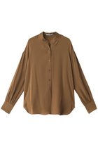 【ベイジ,/BEIGE,】のBRISSAC(ブリサック)/スタンドカラーパフスリーブブラウス キャメル|ID:prp329100003541873