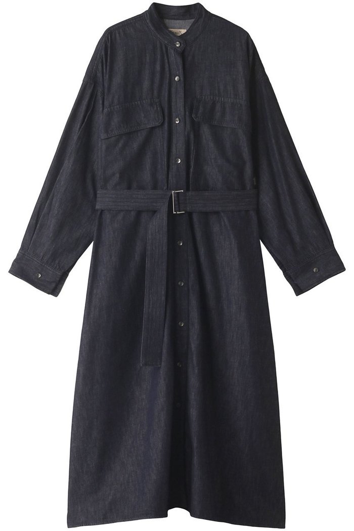 【ヤヌーク/YANUK】のAライン ロングシャツ インテリア・キッズ・メンズ・レディースファッション・服の通販 founy(ファニー) https://founy.com/ ファッション Fashion レディースファッション Fashion for Women トップス・カットソー Cut & Sew Tops シャツ・ブラウス・オフィスカジュアル Elegant Blouses & Button-Ups スリット Slit, Slit Detail スリーブ Sleeve, Long Sleeve / Short Sleeve ロング Long, Long-Length ワーク Workwear, Utility Style |ID: prp329100003541878 ipo3291000000036402159