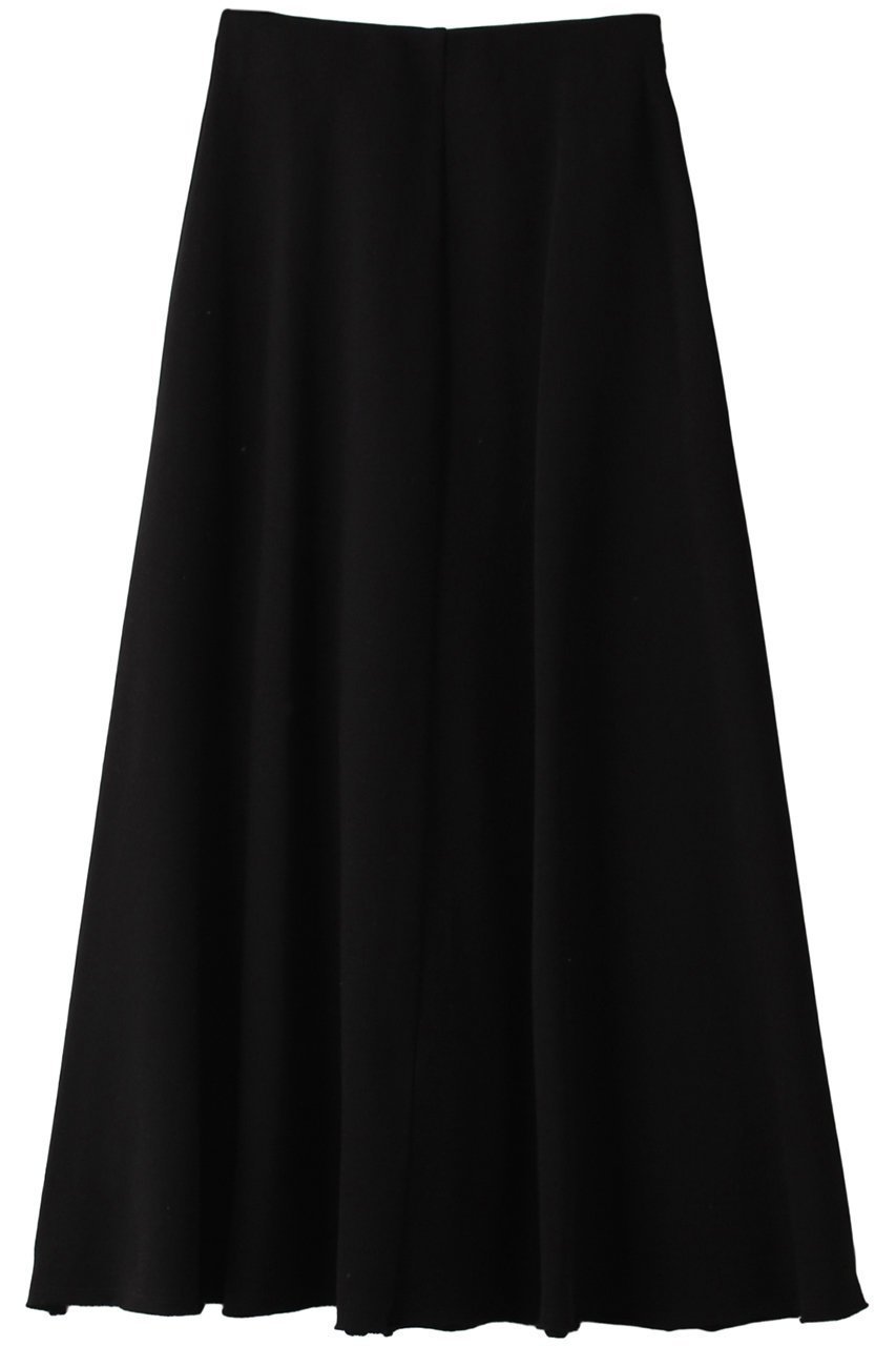 【カルナ/KALNA】のスウェットフレアスカート インテリア・キッズ・メンズ・レディースファッション・服の通販 founy(ファニー) 　ファッション　Fashion　レディースファッション　WOMEN　スカート　Skirt　Aライン/フレアスカート　Flared A-Line Skirts　おすすめ　Recommend　シンプル　Simple　セットアップ　Set Up　フェミニン　Feminine　フレア　Flare　ロング　Long　ブラック|ID: prp329100003543559 ipo3291000000023383017