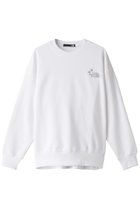 【ザ ノース フェイス/THE NORTH FACE】の【UNISEX】フラワーロゴクルーネックトップス ホワイト|ID:prp329100003543609