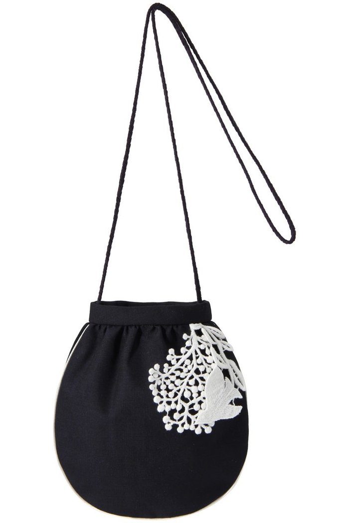 【ミナ ペルホネン/mina perhonen / KIDS】の【KIDS】forest paradeショルダーバッグ ネイビー F インテリア・キッズ・メンズ・レディースファッション・服の通販 founy(ファニー) https://founy.com/ ファッション Fashion キッズファッション Fashion for Kids フォルム Silhouette, Form ポーチ Pouch, Small Case モチーフ Motif, Design Theme レース Lace, Lace Fabric |ID: prp329100003543616 ipo3291000000036236032