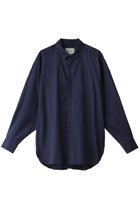 【ミディウミソリッド/MIDIUMISOLID】のbig slv shirt シャツ navy|ID:prp329100003545366