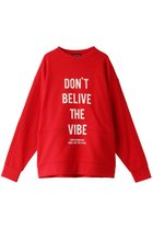 【メゾンスペシャル/MAISON SPECIAL】の2WAYバイブクルーネックスウェット RED(レッド)|ID: prp329100003545390 ipo3291000000036988804