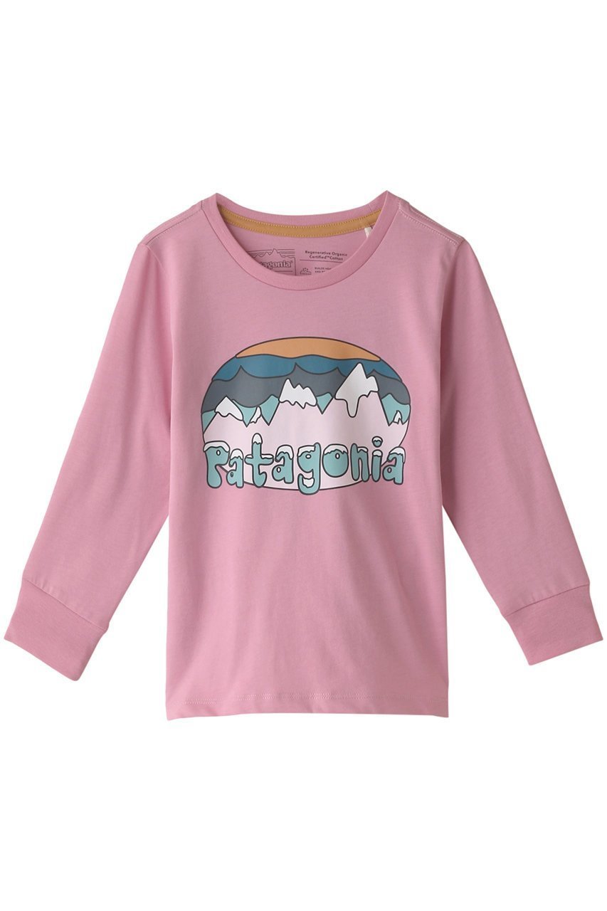 【パタゴニア/patagonia / KIDS】の【Baby&Kids】リジェネラティブオーガニックサーティファイドフィッツロイTシャツ 人気、トレンドファッション・服の通販 founy(ファニー) 　ファッション　Fashion　キッズファッション　KIDS　トップス・カットソー　Tops/Tees/Kids　アウトドア　Outdoor　フィット　Fit　フロント　Front　プリント　Print　長袖　Long Sleeve　 other-1|ID: prp329100003546388 ipo3291000000023398693