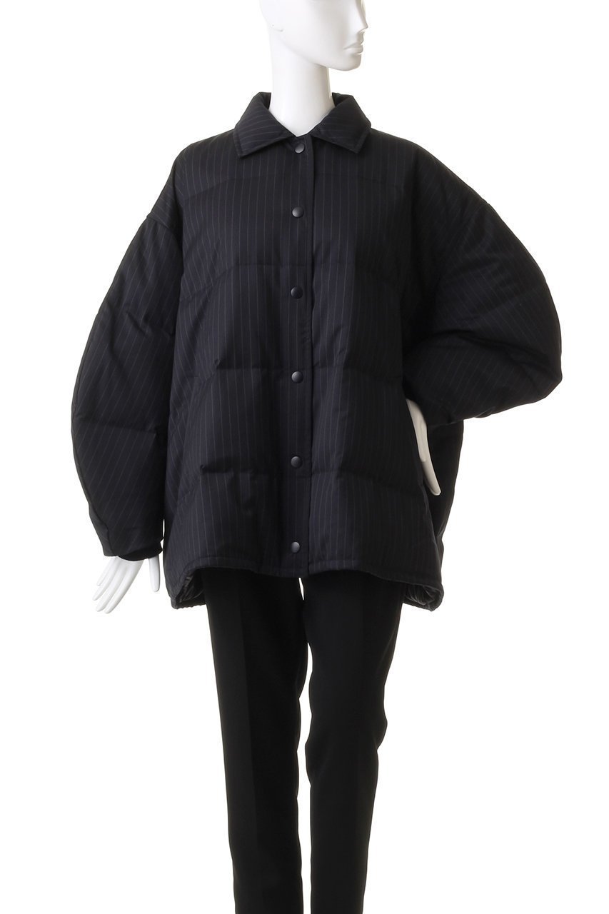 【リムアーク/RIM.ARK】のCoverall stripe down CT/コート 人気、トレンドファッション・服の通販 founy(ファニー) 　ファッション　Fashion　レディースファッション　Fashion for Women　アウター　Coat / Outerwear Collection　コート・ロングコート・ピーコート　Long Coats, Peacoats & More　ストライプ　Stripe, Striped Pattern　ダウン　Down, Puffer　マニッシュ　Mannish, Boyish　other-7|ID: prp329100003546404 ipo3291000000036222453