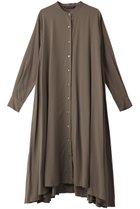 【ミズイロ インド/mizuiro ind】のT/R stand collar flare OP ワンピース c.grayA|ID: prp329100003547461 ipo3291000000032901466