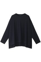 【ミズイロ インド/mizuiro ind】のcrew neck wide T Tシャツ 人気、トレンドファッション・服の通販 founy(ファニー) ファッション Fashion レディースファッション WOMEN トップス・カットソー Tops/Tshirt シャツ/ブラウス Shirts/Blouses ロング / Tシャツ T-Shirts カットソー Cut and Sewn シンプル Simple ストライプ Stripe スリット Slit スリーブ Sleeve ロング Long 長袖 Long Sleeve thumbnail navy|ID: prp329100003547463 ipo3291000000028403968