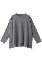 【ミズイロ インド/mizuiro ind】のcrew neck wide T Tシャツ 人気、トレンドファッション・服の通販 founy(ファニー) ファッション Fashion レディースファッション WOMEN トップス・カットソー Tops/Tshirt シャツ/ブラウス Shirts/Blouses ロング / Tシャツ T-Shirts カットソー Cut and Sewn シンプル Simple ストライプ Stripe スリット Slit スリーブ Sleeve ロング Long 長袖 Long Sleeve thumbnail gray|ID: prp329100003547463 ipo3291000000028403971