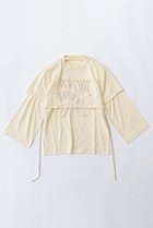 【メゾンスペシャル/MAISON SPECIAL】のWHY NOT レイヤードロンTEE WHT(ホワイト)|ID:prp329100003547479