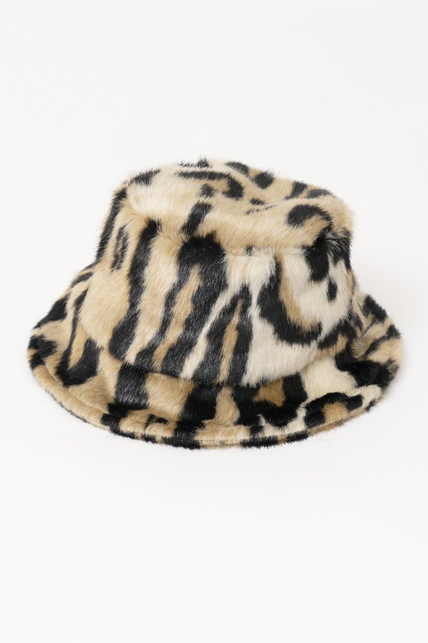 【メゾンスペシャル/MAISON SPECIAL】のボアハット インテリア・キッズ・メンズ・レディースファッション・服の通販 founy(ファニー) 　ファッション　Fashion　レディースファッション　WOMEN　帽子　Hats　フェイクファー　Faux Fur　プレート　Plate　メタル　Metal　レオパード　Leopard　帽子　Hat　無地　Plain Color　MLT1(マルチカラー)|ID: prp329100003547480 ipo3291000000023406630