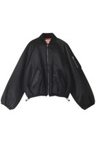 【アンスクリア/INSCRIRE】のショート MA-1ジャケット ブラック|ID:prp329100003549459