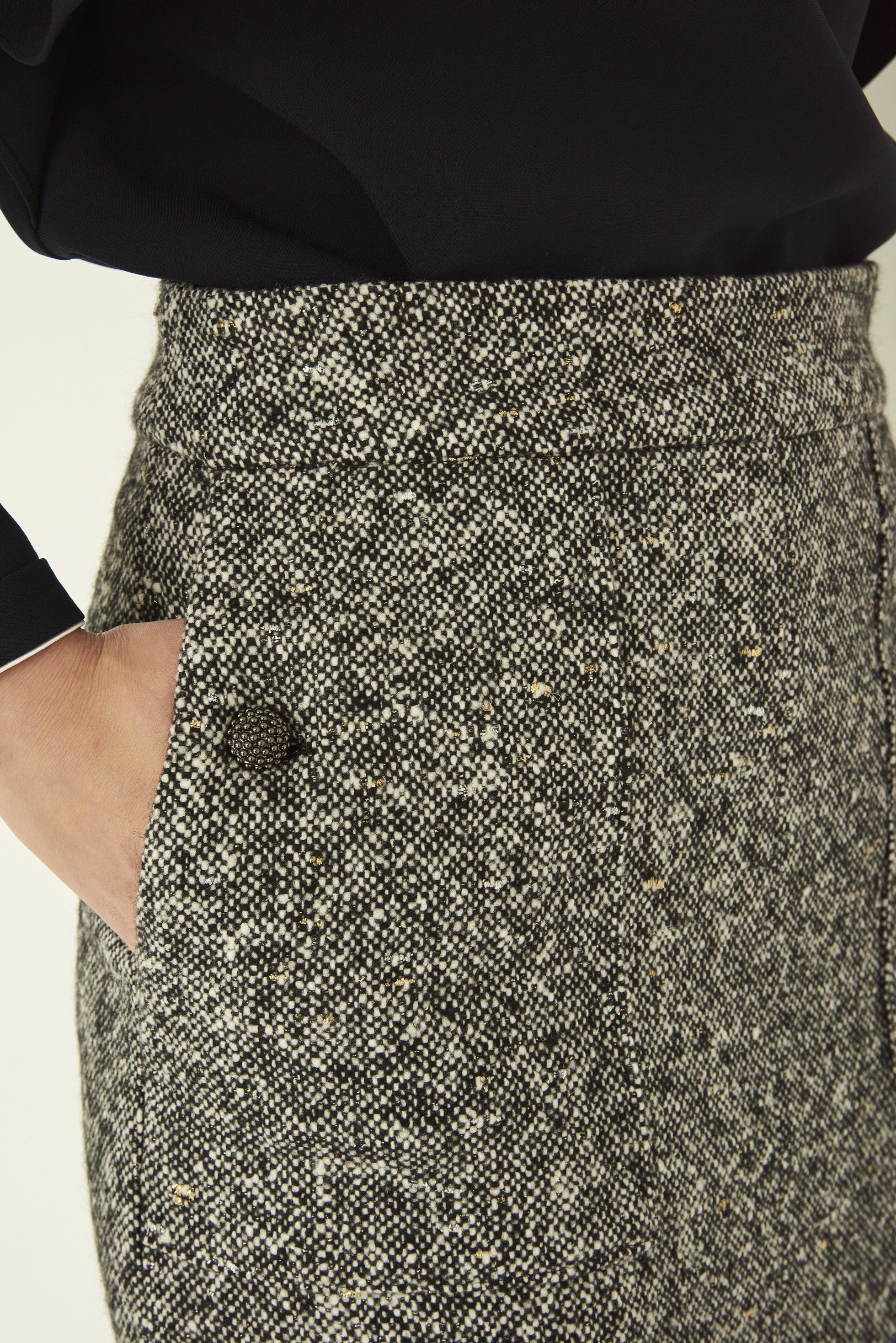 【エムダブリュー/MW】のMIXツイード タイト スカート 人気、トレンドファッション・服の通販 founy(ファニー) 　ファッション　Fashion　レディースファッション　Fashion for Women　スカート　Skirts　イタリア　Italy　コンパクト　Compact, Small Size　シンプル　Simple, Minimal　ジャケット　Jacket, Outerwear　スペシャル　Special, Limited Edition　セットアップ　Set-Up, Coordinated Outfit　ツイード　Twill, Twill Weave　定番　Standard, Basic Item　other-6|ID: prp329100003551078 ipo3291000000033745092