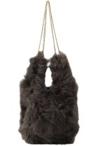 【ウィムガゼット/Whim Gazette】のムートンバッグ ブラウン|ID: prp329100003551135 ipo3291000000035104807