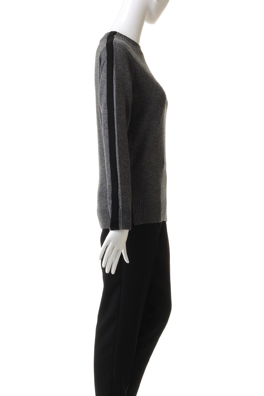 【ティーエムジー/TMG】のライン入りウォッシャブルクルーネックセーター 人気、トレンドファッション・服の通販 founy(ファニー) 　ファッション　Fashion　レディースファッション　Fashion for Women　トップス・カットソー　Cut & Sew Tops　スポーツウェア　Functional & Stylish Sportswear　スポーツ トップス　Athletic Tops / Workout Tops / Training Shirts　ウォッシャブル　Machine Washable　ゴルフ　Golf　スポーツ　Sports, Activewear　スポーティ　Sporty, Casual Athletic　スリーブ　Sleeve, Long Sleeve / Short Sleeve　リラックス　Relax, Relaxed Fit　other-3|ID: prp329100003551199 ipo3291000000031399028