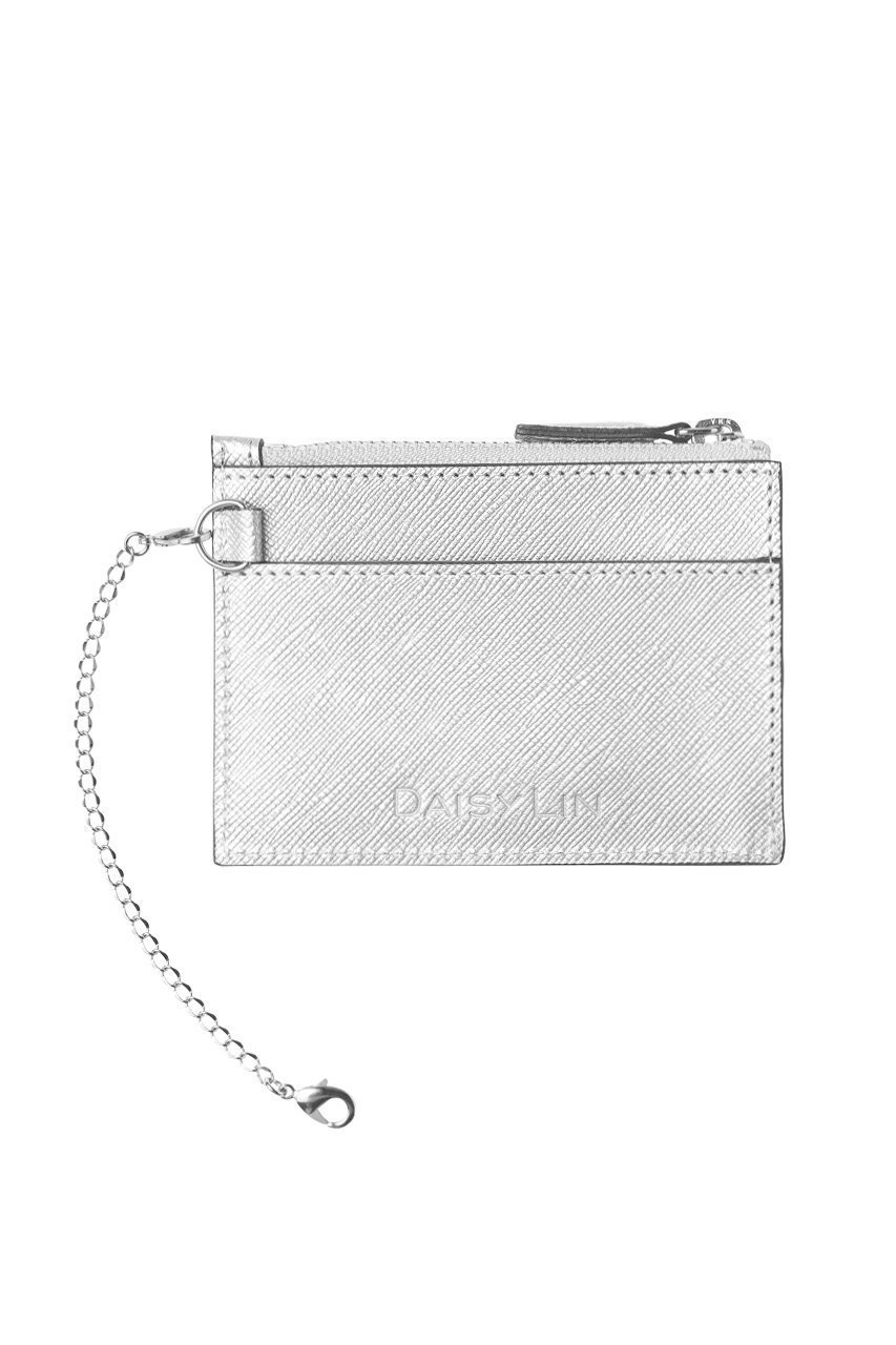 【デイジーリン/DAISY LIN】のCard Case “これさえあれば Mini” インテリア・キッズ・メンズ・レディースファッション・服の通販 founy(ファニー) 　ファッション　Fashion　レディースファッション　Fashion for Women　ミニ財布・二つ折り財布　Wallets & Card Cases　カードケース/名刺入れ　Card Holders & Business Cases　バッグ　Bags　おすすめ　Recommended / Our Picks　ギフト プレゼント　Gift / Present　スマート　Smart, Elegant　チェーン　Chain, Chain Strap　ボックス　Boxy, Box Shape　ポケット　Pocket, Pocket Detail　旅行　Travel　財布　Wallet, Purse　シルバー|ID: prp329100003551208 ipo3291000000036025409
