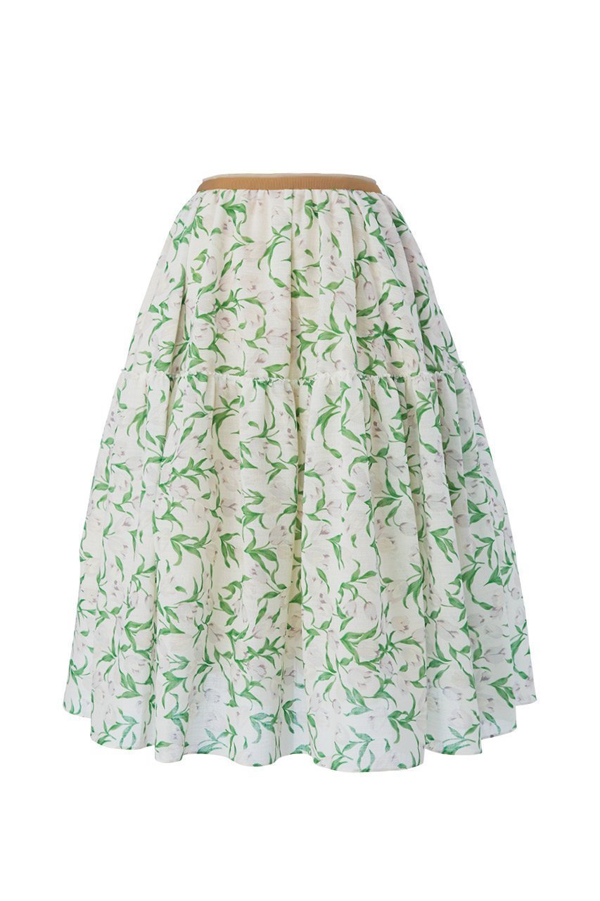 【デイジーリン/DAISY LIN】のTulip Skirt “Bristol” 人気、トレンドファッション・服の通販 founy(ファニー) 　ファッション　Fashion　レディースファッション　WOMEN　スカート　Skirt　おすすめ　Recommend　エレガント 上品　チューリップ　チュール　プリント　リネン　夏　Summer　 other-1|ID: prp329100003551212 ipo3291000000023435895