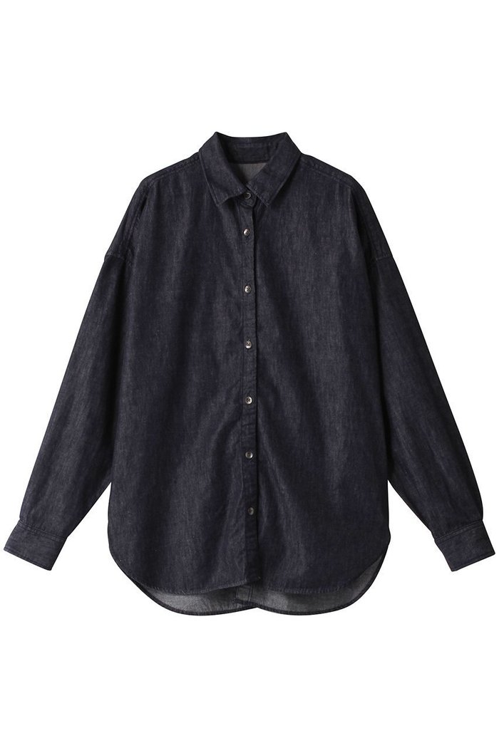 【ヤヌーク/YANUK】のバックボタン シャツ インテリア・キッズ・メンズ・レディースファッション・服の通販 founy(ファニー) https://founy.com/ ファッション Fashion レディースファッション Fashion for Women トップス・カットソー Cut & Sew Tops シャツ・ブラウス・オフィスカジュアル Elegant Blouses & Button-Ups バッグ Bags シンプル Simple, Minimal スリット Slit, Slit Detail スリーブ Sleeve, Long Sleeve / Short Sleeve デニム Denim, Jeans Material バランス Balance, Style Balance ロング Long, Long-Length |ID: prp329100003552951 ipo3291000000036725790