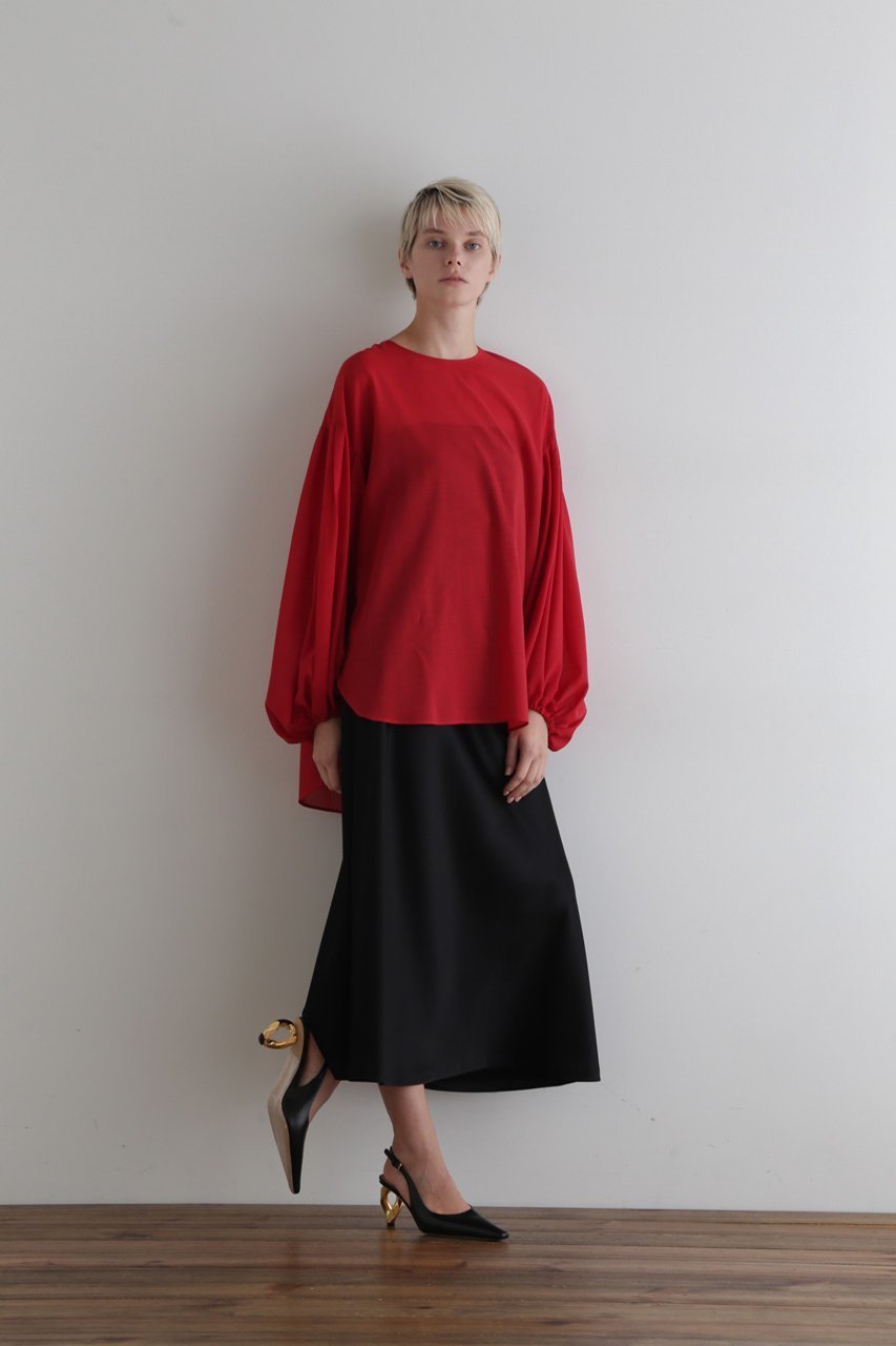 【ル フィル/LE PHIL】のドライウールギャザーブラウス 人気、トレンドファッション・服の通販 founy(ファニー) ファッション Fashion レディースファッション Fashion for Women トップス・カットソー Cut & Sew Tops シャツ・ブラウス・オフィスカジュアル Elegant Blouses & Button-Ups ギャザー Gathered, Ruffled スリット Slit, Slit Detail スリーブ Sleeve, Long Sleeve / Short Sleeve ドレープ Drape, Draping Fabric ロング Long, Long-Length other-6|ID: prp329100003552961 ipo3291000000032889272