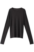 【ガリャルダガランテ/GALLARDAGALANTE】の【La nature linge】NEWロングスリーブTシャツ 人気、トレンドファッション・服の通販 founy(ファニー) ファッション Fashion レディースファッション Fashion for Women トップス・カットソー Cut & Sew Tops シャツ・ブラウス・オフィスカジュアル Elegant Blouses & Button-Ups ロングTシャツ・Tシャツ Longline T-Shirts & Tees カットソー・ベーシックTシャツ Cut-and-Sewn Tops / Stretch Tees & Basics インナー Innerwear カーディガン Cardigan, Knitwear シアー Sheer, See-Through ジャケット Jacket, Outerwear スリーブ Sleeve, Long Sleeve / Short Sleeve ロング Long, Long-Length 定番 Standard, Basic Item thumbnail チャコールグレー|ID: prp329100003552986 ipo3291000000032841615