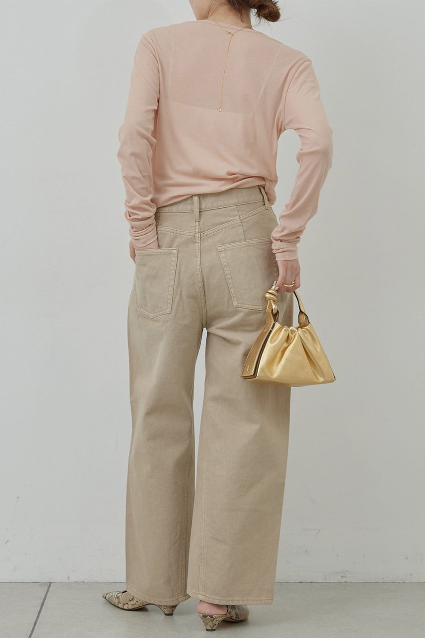 【ガリャルダガランテ/GALLARDAGALANTE】の【La nature linge】NEWロングスリーブTシャツ 人気、トレンドファッション・服の通販 founy(ファニー) 　ファッション　Fashion　レディースファッション　Fashion for Women　トップス・カットソー　Cut & Sew Tops　シャツ・ブラウス・オフィスカジュアル　Elegant Blouses & Button-Ups　ロングTシャツ・Tシャツ　Longline T-Shirts & Tees　カットソー・ベーシックTシャツ　Cut-and-Sewn Tops / Stretch Tees & Basics　インナー　Innerwear　カーディガン　Cardigan, Knitwear　シアー　Sheer, See-Through　ジャケット　Jacket, Outerwear　スリーブ　Sleeve, Long Sleeve / Short Sleeve　ロング　Long, Long-Length　定番　Standard, Basic Item　other-4|ID: prp329100003552986 ipo3291000000032841648