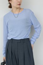 【ガリャルダガランテ/GALLARDAGALANTE】の【La nature linge】NEWロングスリーブTシャツ サックスブルー|ID: prp329100003552986 ipo3291000000033356624