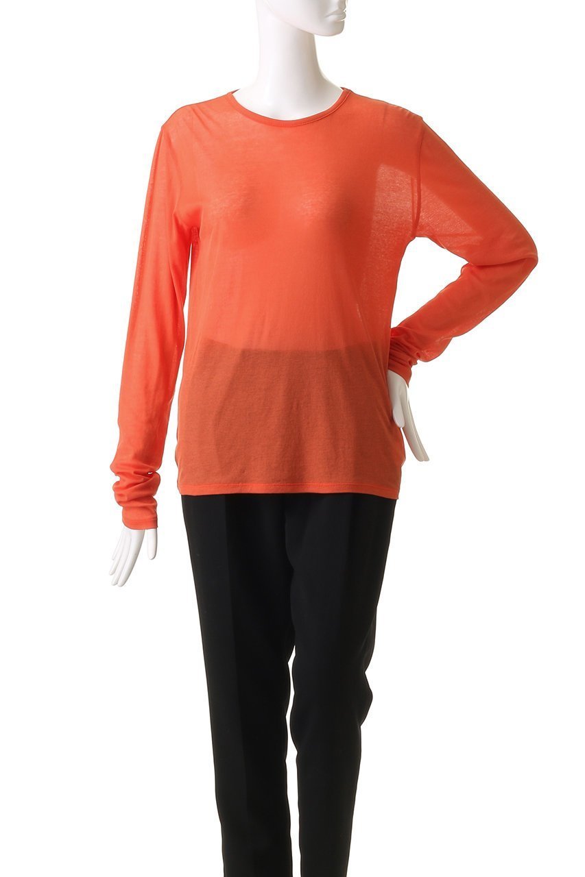 【ガリャルダガランテ/GALLARDAGALANTE】の【La nature linge】NEWロングスリーブTシャツ 人気、トレンドファッション・服の通販 founy(ファニー) 　ファッション　Fashion　レディースファッション　Fashion for Women　トップス・カットソー　Cut & Sew Tops　シャツ・ブラウス・オフィスカジュアル　Elegant Blouses & Button-Ups　ロングTシャツ・Tシャツ　Longline T-Shirts & Tees　カットソー・ベーシックTシャツ　Cut-and-Sewn Tops / Stretch Tees & Basics　インナー　Innerwear　カーディガン　Cardigan, Knitwear　シアー　Sheer, See-Through　ジャケット　Jacket, Outerwear　スリーブ　Sleeve, Long Sleeve / Short Sleeve　ロング　Long, Long-Length　定番　Standard, Basic Item　other-2|ID: prp329100003552986 ipo3291000000036681931