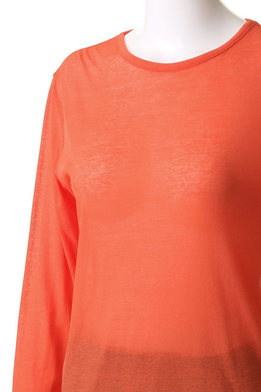 【ガリャルダガランテ/GALLARDAGALANTE】の【La nature linge】NEWロングスリーブTシャツ 人気、トレンドファッション・服の通販 founy(ファニー) 　ファッション　Fashion　レディースファッション　Fashion for Women　トップス・カットソー　Cut & Sew Tops　シャツ・ブラウス・オフィスカジュアル　Elegant Blouses & Button-Ups　ロングTシャツ・Tシャツ　Longline T-Shirts & Tees　カットソー・ベーシックTシャツ　Cut-and-Sewn Tops / Stretch Tees & Basics　インナー　Innerwear　カーディガン　Cardigan, Knitwear　シアー　Sheer, See-Through　ジャケット　Jacket, Outerwear　スリーブ　Sleeve, Long Sleeve / Short Sleeve　ロング　Long, Long-Length　定番　Standard, Basic Item　other-5|ID: prp329100003552986 ipo3291000000036681934