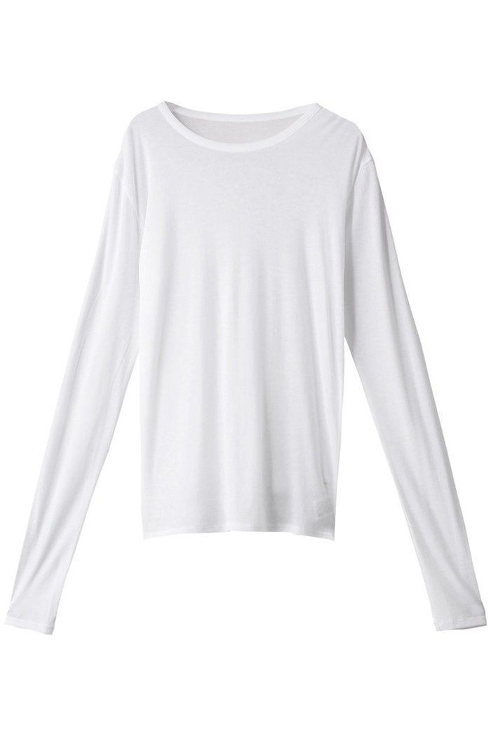 【ガリャルダガランテ/GALLARDAGALANTE】の【La nature linge】NEWロングスリーブTシャツ インテリア・キッズ・メンズ・レディースファッション・服の通販 founy(ファウニー) https://founy.com/ ファッション Fashion レディースファッション Fashion for Women トップス・カットソー Cut & Sew Tops シャツ・ブラウス・オフィスカジュアル Elegant Blouses & Button-Ups ロングTシャツ・Tシャツ Longline T-Shirts & Tees カットソー・ベーシックTシャツ Cut-and-Sewn Tops / Stretch Tees & Basics インナー Innerwear カーディガン Cardigan, Knitwear シアー Sheer, See-Through ジャケット Jacket, Outerwear スリーブ Sleeve, Long Sleeve / Short Sleeve ロング Long, Long-Length 定番 Standard, Basic Item |ID: prp329100003552986 ipo3291000000037000698