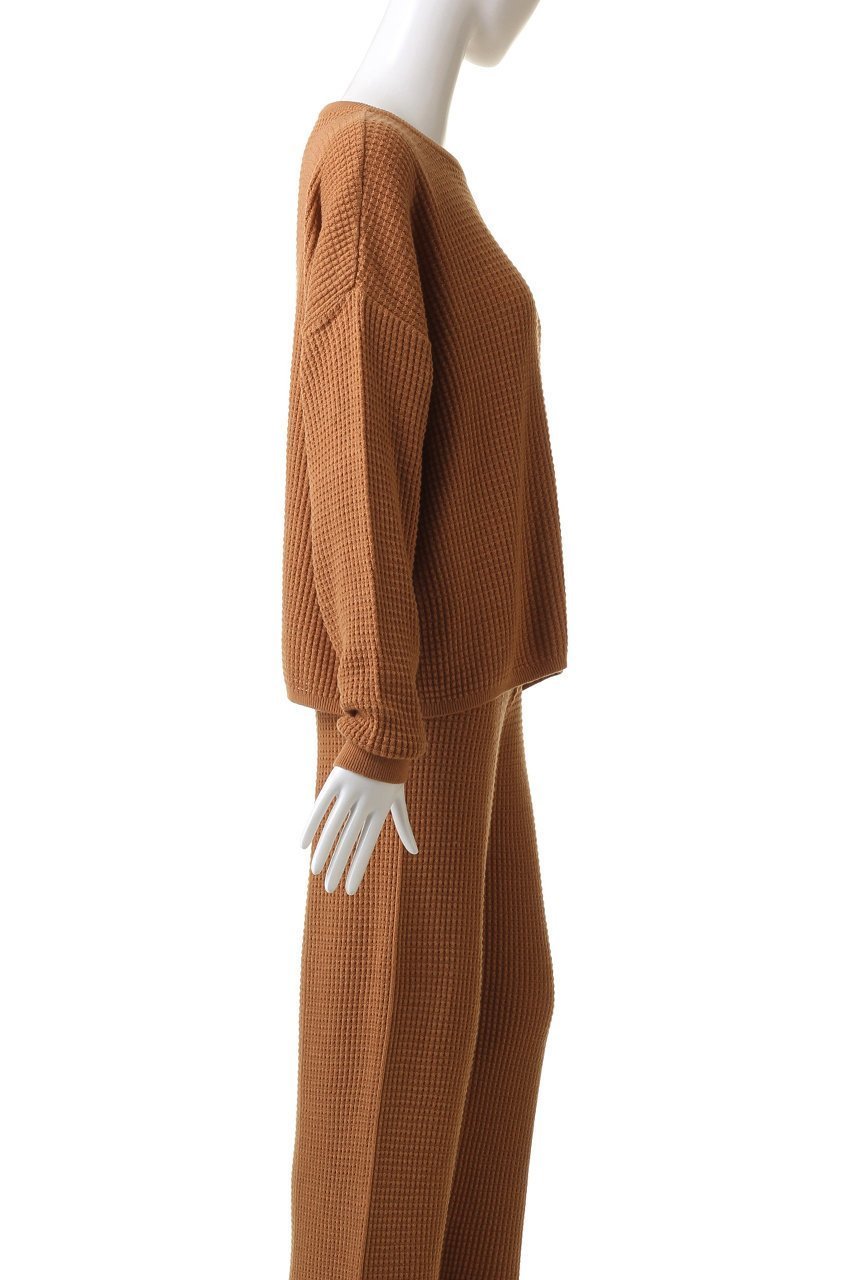 【ネテネ/NETENE】のパフィーニットリラックスプルオーバー 人気、トレンドファッション・服の通販 founy(ファニー) 　ファッション　Fashion　レディースファッション　Fashion for Women　トップス・カットソー　Cut & Sew Tops　ニット　Knit Tops & Sweaters　カジュアルプルオーバー・ニットトップス　Pullovers & Knit Tops / Casual Pullovers　スリーブ　Sleeve, Long Sleeve / Short Sleeve　セットアップ　Set-Up, Coordinated Outfit　ロング　Long, Long-Length　ワッフル　Waffle, Waffle Knit　洗える　Machine Washable　other-3|ID: prp329100003553020 ipo3291000000032953004