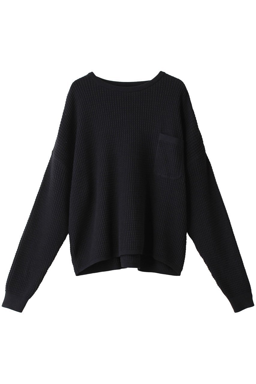 【ネテネ/NETENE】のパフィーニットリラックスプルオーバー インテリア・キッズ・メンズ・レディースファッション・服の通販 founy(ファウニー) 　ファッション　Fashion　レディースファッション　Fashion for Women　トップス・カットソー　Cut & Sew Tops　ニット　Knit Tops & Sweaters　カジュアルプルオーバー・ニットトップス　Pullovers & Knit Tops / Casual Pullovers　スリーブ　Sleeve, Long Sleeve / Short Sleeve　セットアップ　Set-Up, Coordinated Outfit　ロング　Long, Long-Length　ワッフル　Waffle, Waffle Knit　洗える　Machine Washable　ディープシー|ID: prp329100003553020 ipo3291000000036844814