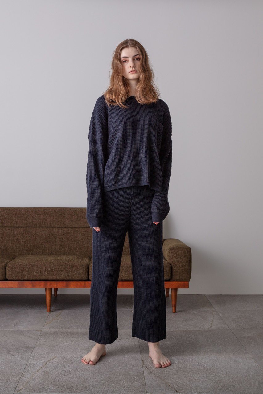 【ネテネ/NETENE】のパフィーニットリラックスプルオーバー 大人の最旬トレンドファッション＆コーディネート founy(ファウニー) 　ファッション　Fashion　レディースファッション　Fashion for Women　トップス・カットソー　Cut & Sew Tops　ニット　Knit Tops & Sweaters　カジュアルプルオーバー・ニットトップス　Pullovers & Knit Tops / Casual Pullovers　スリーブ　Sleeve, Long Sleeve / Short Sleeve　セットアップ　Set-Up, Coordinated Outfit　ロング　Long, Long-Length　ワッフル　Waffle, Waffle Knit　洗える　Machine Washable　other-8|ID: prp329100003553020 ipo3291000000036844829